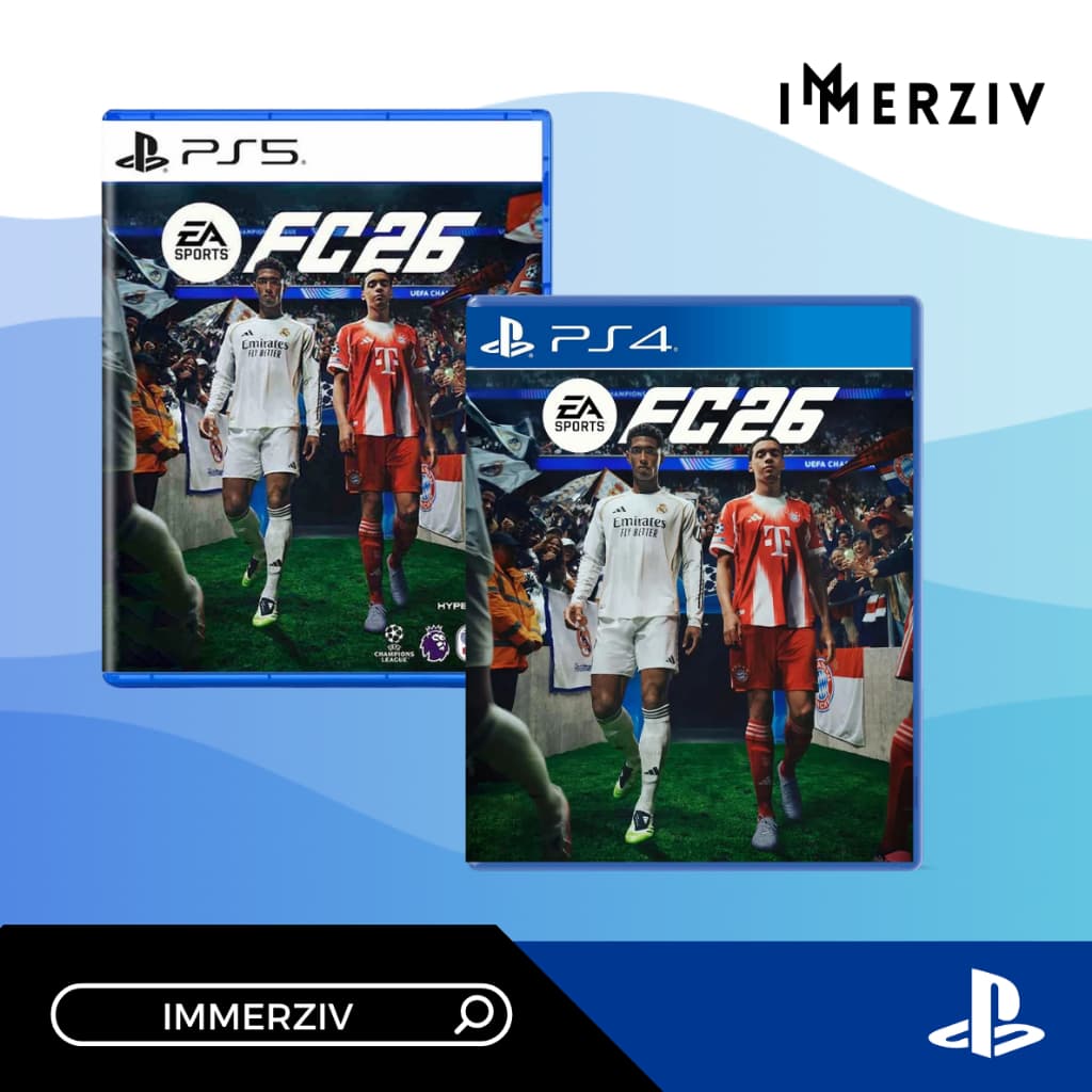 (พร้อมส่ง) PS4 PS5 EA SPORTS FC 26 (R3/ASIA) (GAME) (ENG) (BY IMMERZIV)