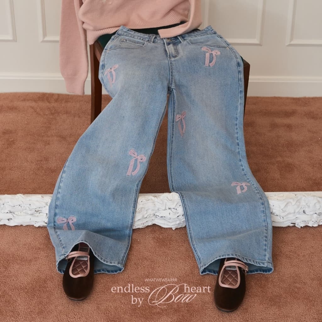 Whatwewearrr x Bow kanyarat | Muffin Jeans | กางเกงยีนส์ | กางเกงทรง Baggy | New Collection