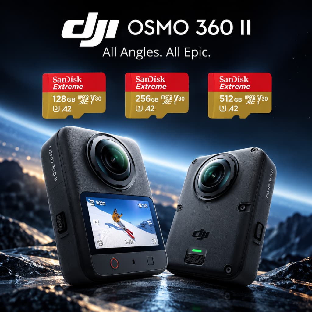 DJI Osmo 360 II Series กล้องแอคชั่น