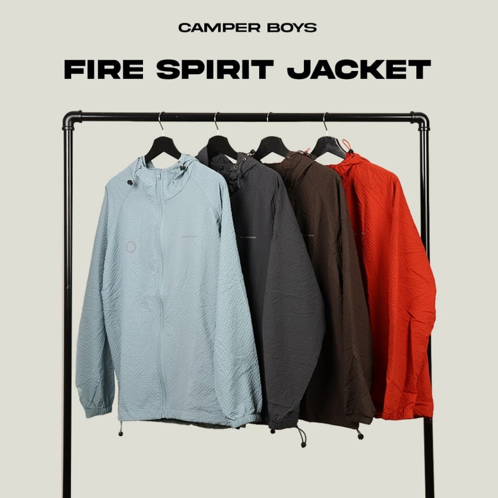 Fire Spirit Jacket เสื้อแจ็คเก็ตที่กันแดด กันลม กันละอองน้ํา ระบายอากาศ รูปที่ 1