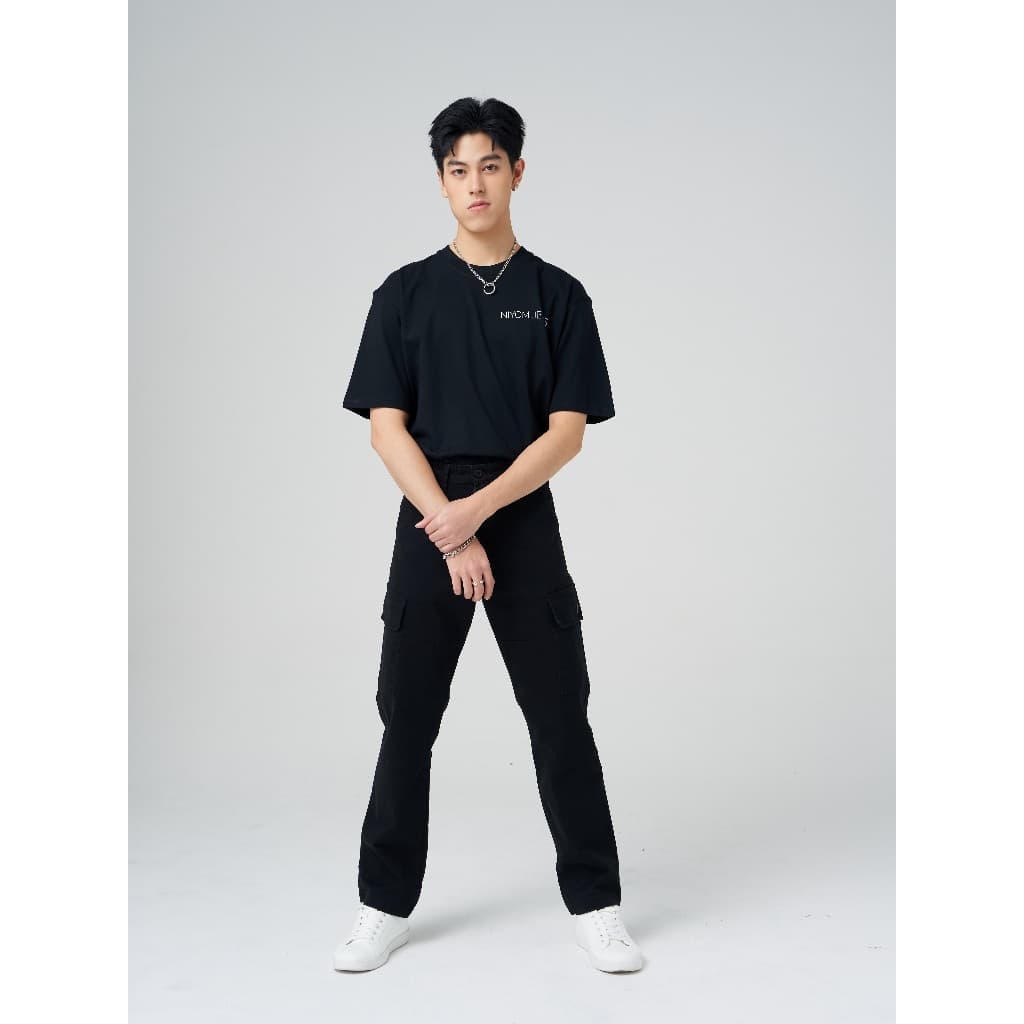 Niyom Jeans : รุ่น CGM808 กางเกงชิโน ขายาวคาโก้