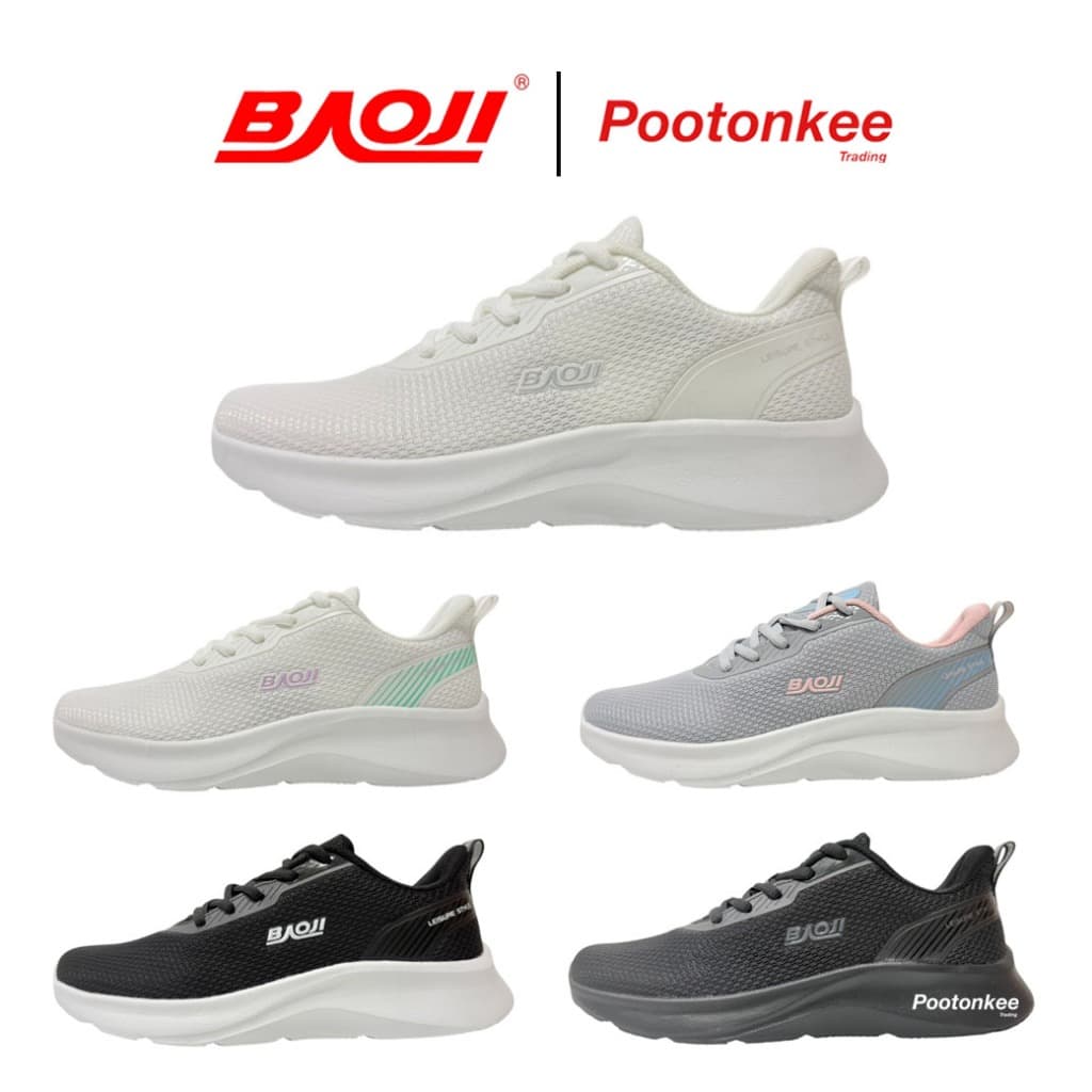 BAOJI บาโอจิ รุ่น BJW 832 รองเท้าผ้าใบ รองเท้าไลฟ์สไตล์ผู้หญิง