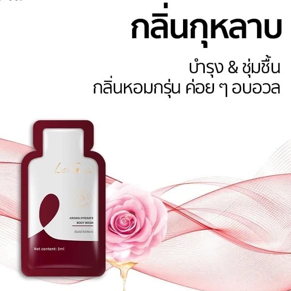 Let's Smile ชุดเดินทาง บอดี้วอช 5ml + ยาสีฟัน 10ml พกพาสะดวก เหมาะสําหรับเดินทาง