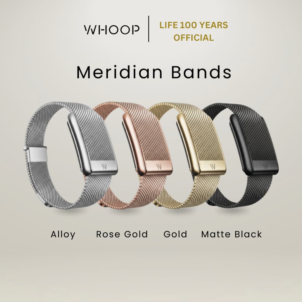 WHOOP Meridian Band – สายข้อมือดีไซน์พรีเมียม สําหรับ WHOOP 5.0 / MG