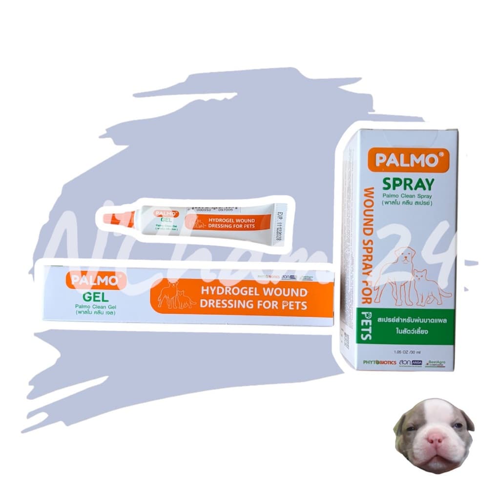 Palmo Gel ไฮโดรเจลช่วยสมานแผลสัตว์เลี้ยง สารสกัดจากธรรมชาติ