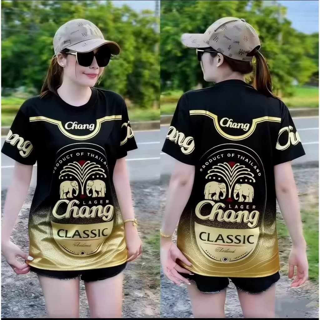 เสื้อกีฬา พิมพ์ลายในเนื้อผ้า ผ้านุ่มใส่สบายไม่ร้อน