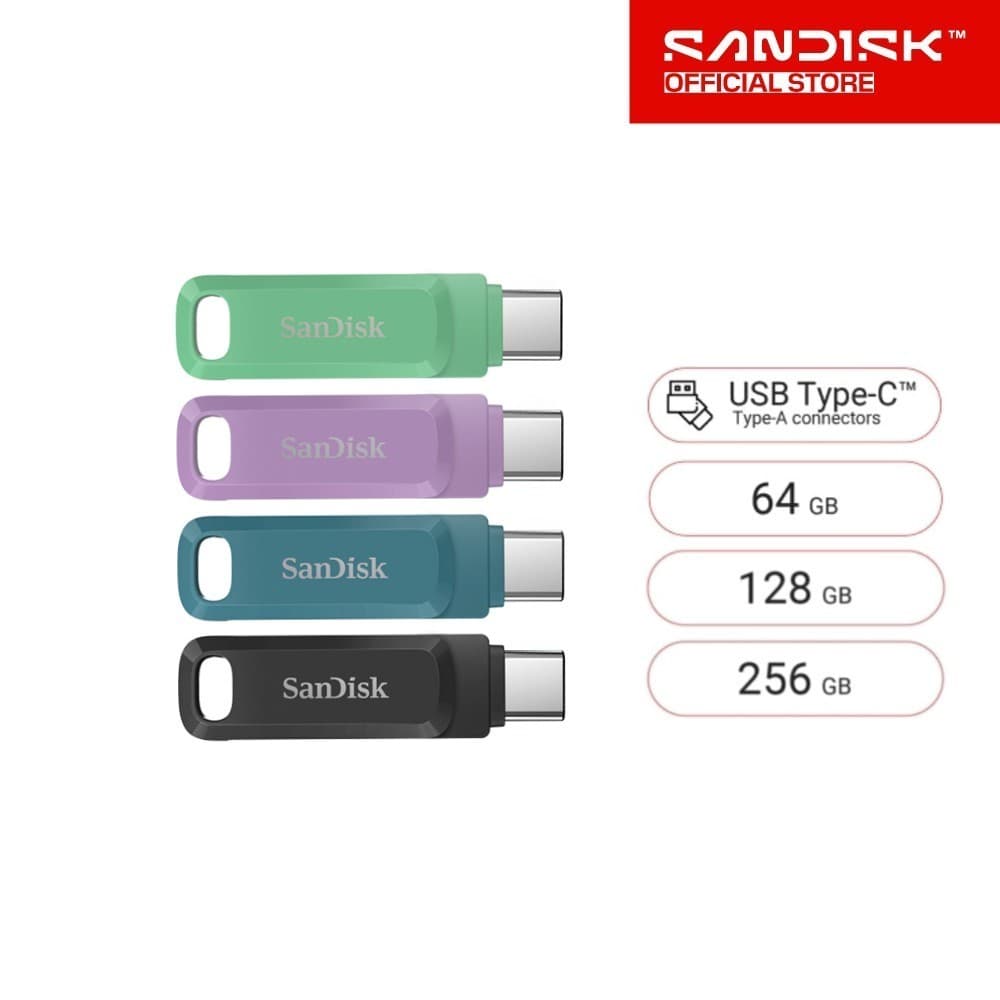 SanDisk Ultra Dual Drive Go USB Type-C (SDDDC3) 64GB 128GB 256GB