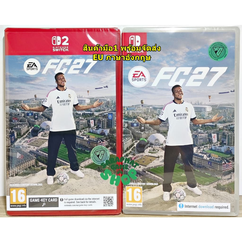 (สินค้ามือ1 พร้อมจัดส่ง) NS2/NS1 EA SPORTS FC27 ภาษาอังกฤษ