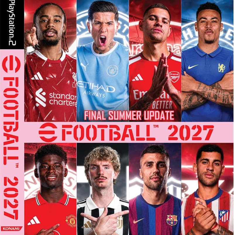 💿 แผ่นเกมส์ PS2 💿 E football 2027 - FINAL SUMMER UPDATE - PES 2027 EFOOTBALL ⚔️ PlayStation 2