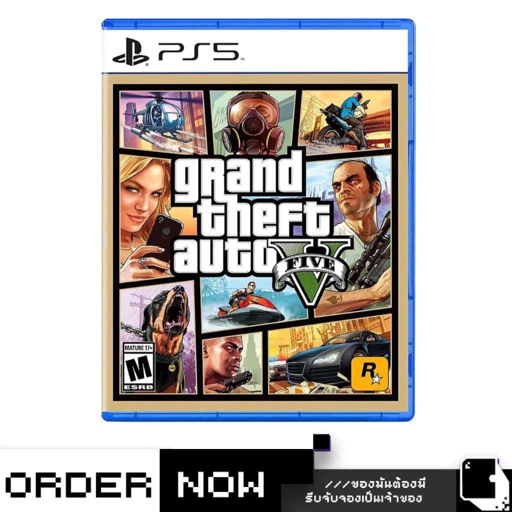 PlayStationTM PS5 Grand Theft Auto V (By ClaSsIC GaME)
