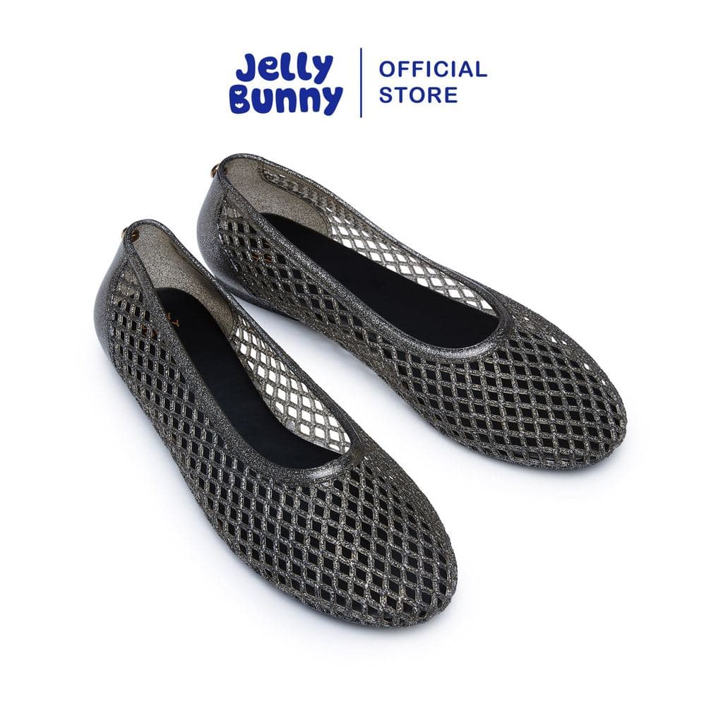 JELLY BUNNY รองเท้าคัทชูทรงบัลเล่ต์ MELANIE รุ่น B24WLBI014 BLACK