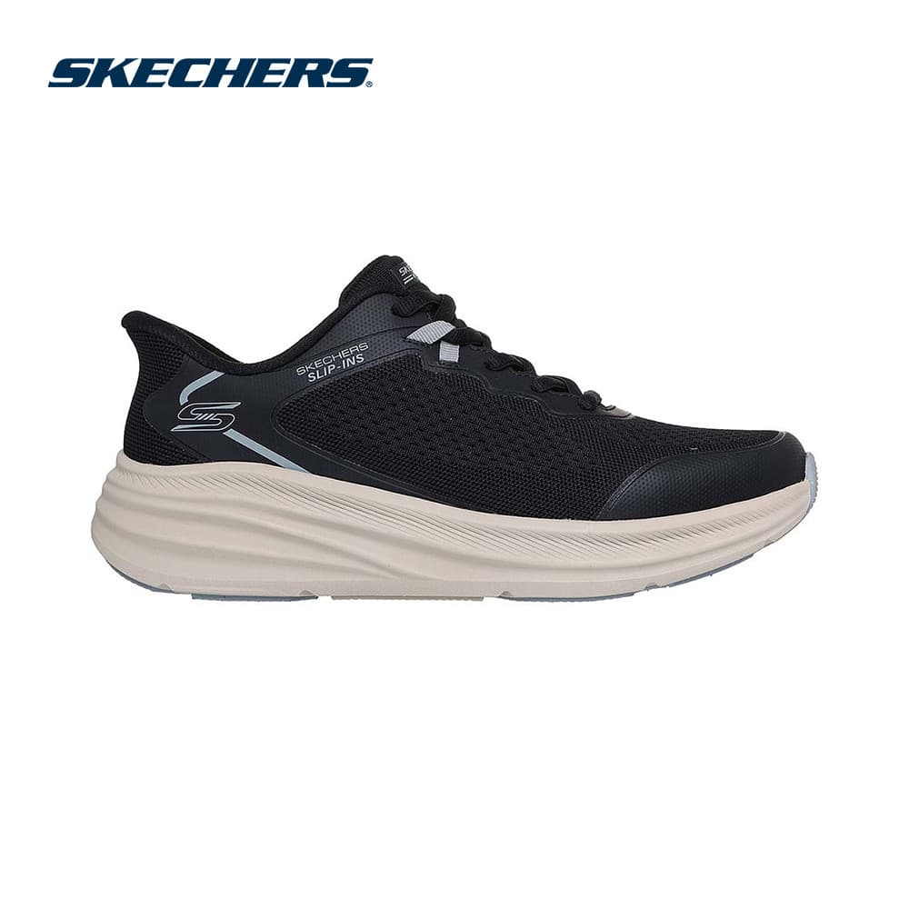 Skechers สเก็ตเชอร์ส รองเท้าลําลองผู้ชาย Men Slip-Ins BOBS Sport Skillz Casual Shoes - 118431-BLK (latest)
