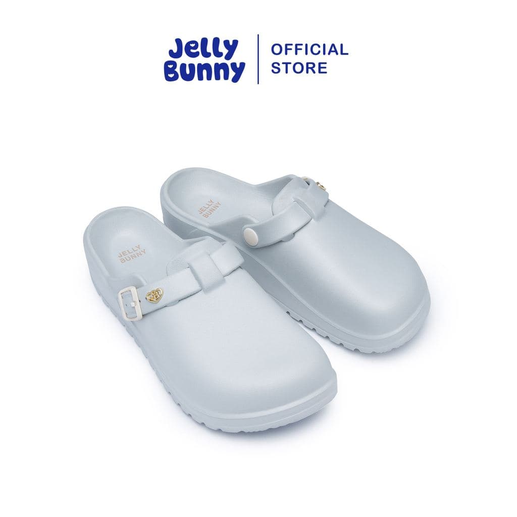 JELLY BUNNY รองเท้าแตะ CREE PLAIN รุ่น B24SLSI052 LIGHT GREY