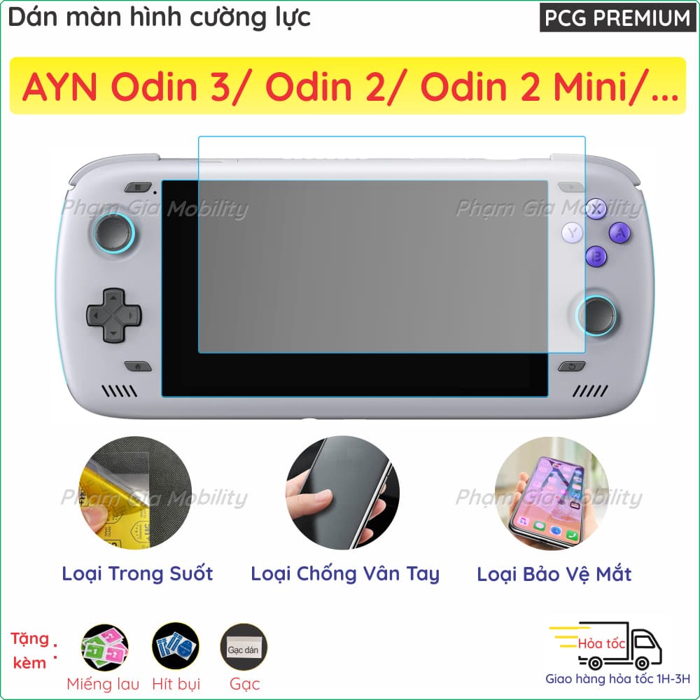 ป้องกันหน้าจอสําหรับ AYN Odin 3 2 Mini Lite Trimui Smart Pro S Brick Hammer/ Helegaly Action Pi Nano