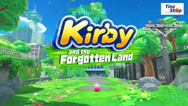 Nintendo Switch Game Kirby and the Forgotten Land Zone Asia / เกมนินเทนโด้ เกมขายดี เกมเคอบี้ รูปที่ 1