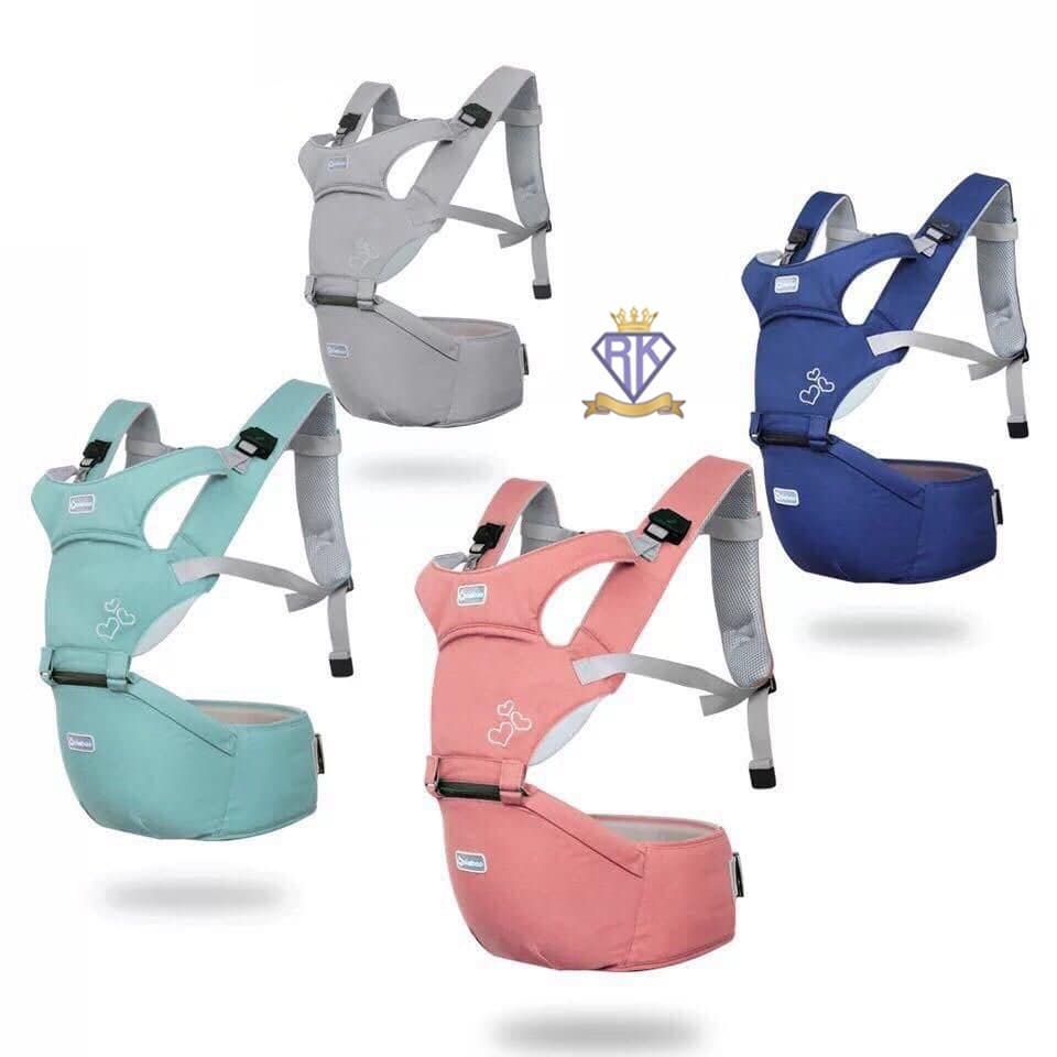 Fairy kids เป้อุ้มเด็กแบบมีซัพพร์ต ถอดตัวเป้ออกใช้แต่ ตัวฐานนั่ง Hip seat ได้ G002