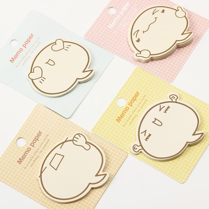 กระดาษโน๊ตกาวในตัว Sticky Note หลากอารมณ์✔️(🎲คละลาย) กระดาษโน๊ตจดบันทึก สมุดโน๊ต ราคาส่ง รูปที่ 1