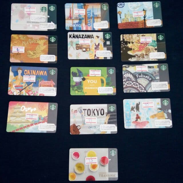 บัตรสตาร์บัค บัตรญี่ปุ่น (บัตรเปล่า บัตรไม่ขูดพิน) รูปที่ 1