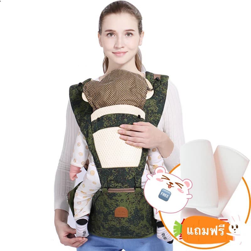 OEM 10 in 1 เป้อุ้มเด็ก เป้สะพายเด็ก เป้อุ้มทารก เป้อุ้ม Baby Carrier รุ่น Best Seller รูปที่ 1