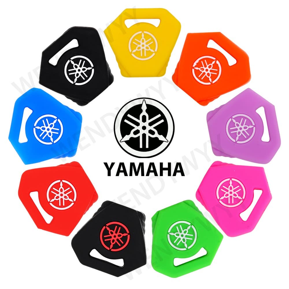 เคสซิลิโคนยาง หลากสี สําหรับป้องกันกุญแจรถจักรยานยนต์ Yamaha LC135 Y15 Y15ZR รูปที่ 1