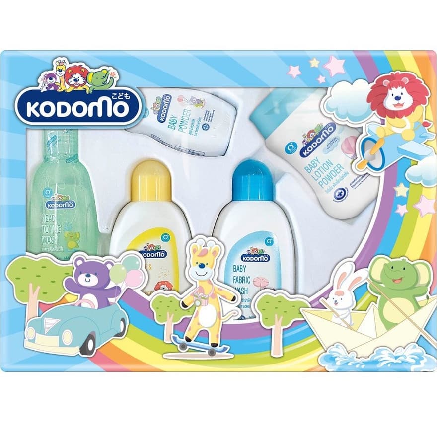 ขายดีที่สุด ชุดของขวัญ โคโดโม Kodomo Gift Set ชุดของขวัญ โคโดโม ชุดเล็ก ผลิตภัณฑ์ดูแลเด็ก 1 ชุด รูปที่ 1