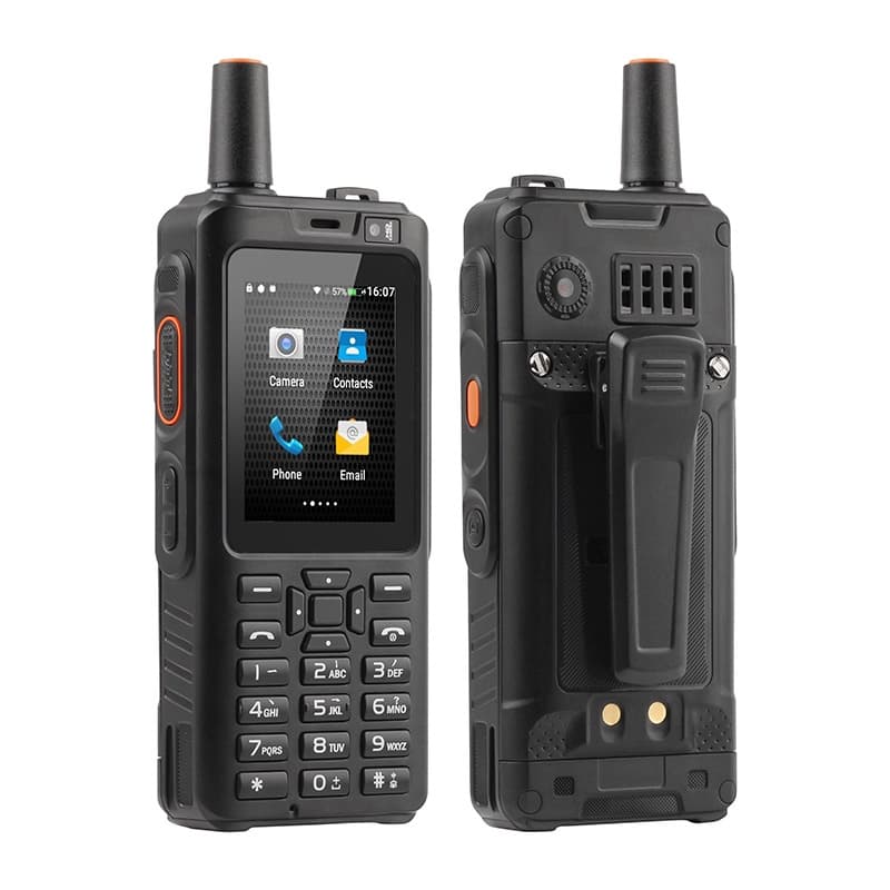 UNIWA F40 Zello Walkie Talkie 4G โทรศัพท์มือถือ 4000mAh กันน้ําทนทาน 2.4 หน้าจอสัมผัส Quad Core Android 4G… รูปที่ 1