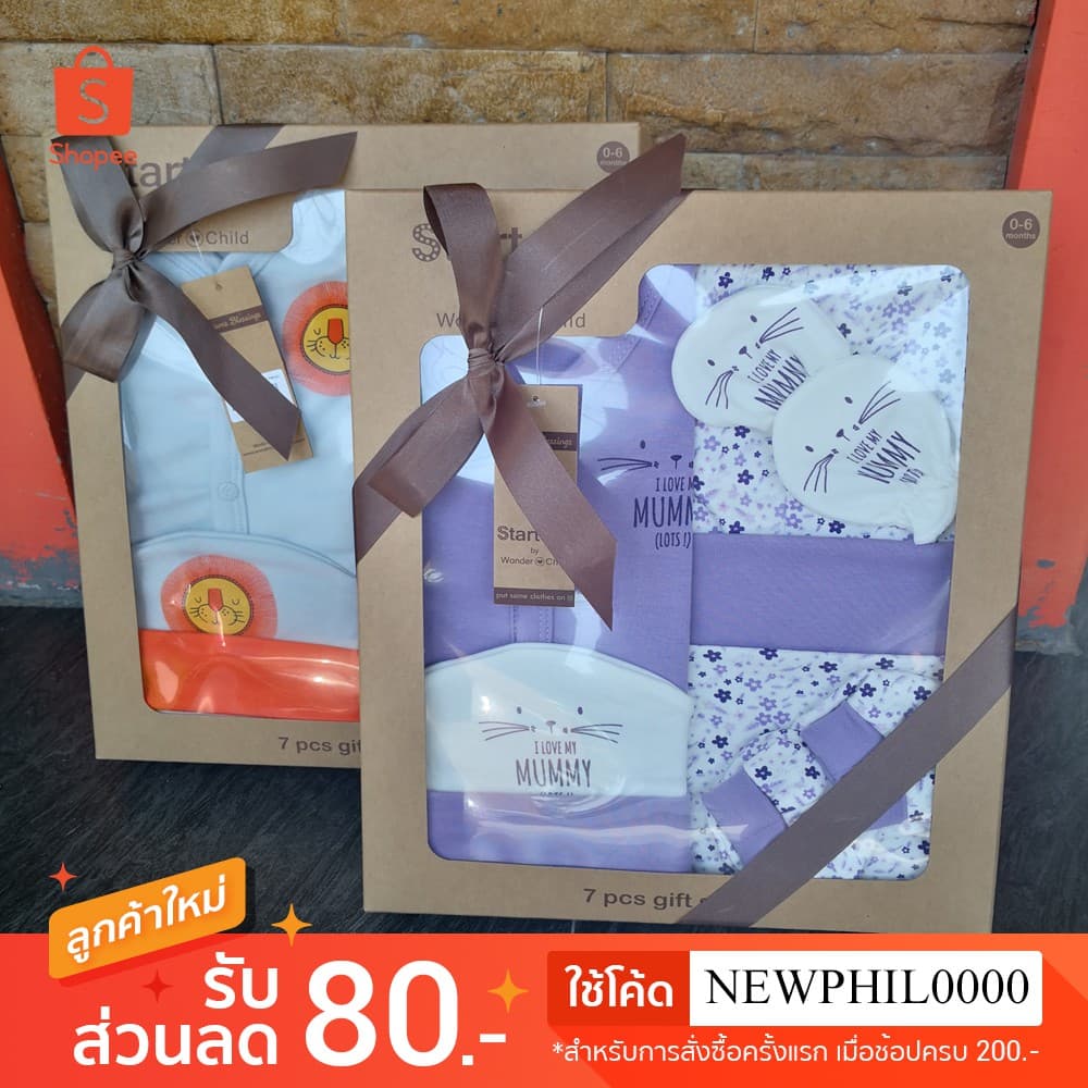 ชุดของขวัญ​เด็ก​ ชุดของขวัญ​เด็ก​แรกเกิด​ 0-6​เดือน ชุดของขวัญ​เด็กแรกคลอด​ ของขวัญ​เด็ก​แรกเกิด​ 7 ชิ้น 🎊 รูปที่ 1