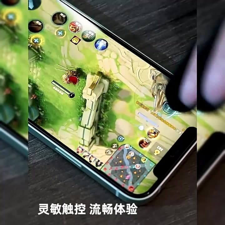 ปลอกสวมนิ้วมือเล่นเกม ถุงนิ้วเล่นเกม 1 คู่ กันเหงื่อ ระบายอากาศ สําหรับเล่นเกมมือถือ รูปที่ 1