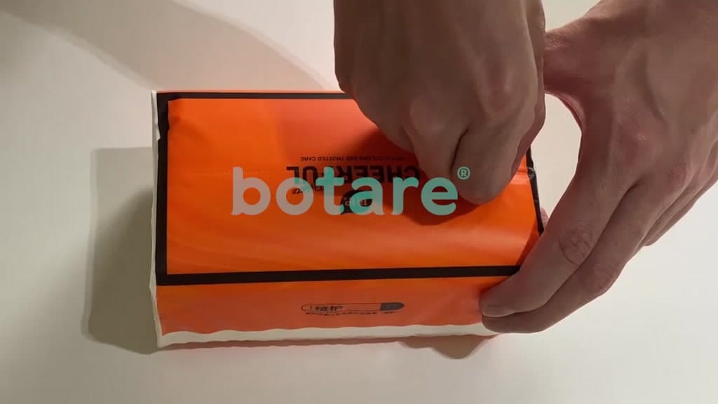 Botare GB/T 20808 Air Cushion Soft Tissue กระดาษทิชชู่ หนา 4 ชั้น 360 แผ่น