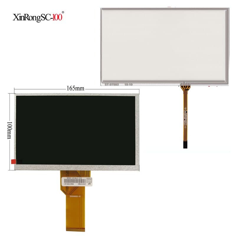 สําหรับ Korg PA600 PA900 7 นิ้วแท็บเล็ตจอแสดงผล lcd หน้าจอสัมผัสแผง digitizer แก้ว รูปที่ 1