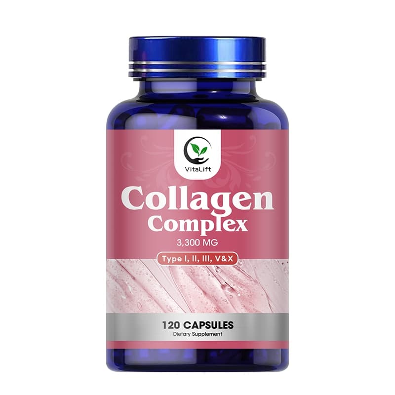 Vitalift Multi Collagen Capsules - อาหารเสริมคอลลาเจนเพื่อสนับสนุนเส้นผม ผิว เล็บ และข้อต่อ -… รูปที่ 1