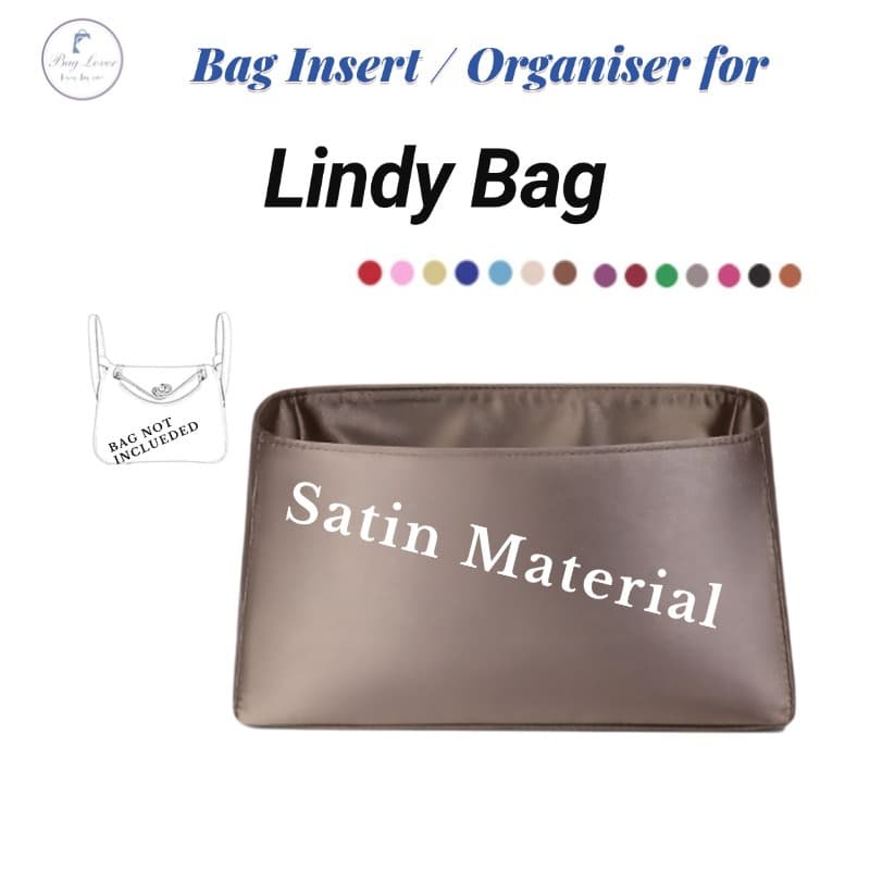 กระเป๋า คนรัก | ซาตินกระเป๋าแทรกสําหรับ Lindy 19/26/30/34 กระเป๋า Organiser กระเป๋า Organizer… รูปที่ 1