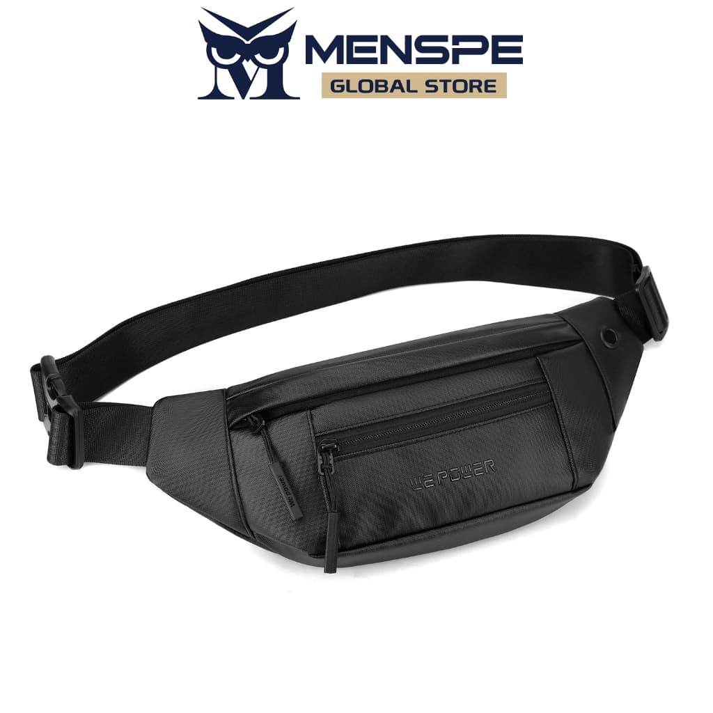 MENSPE ผู้ชายอเนกประสงค์แฟชั่นกีฬาเอวกลางแจ้งขี่จักรยานหน้าอกกระเป๋ากระเป๋ากันน้ําน้ําหนักเบาสบายๆกระเป๋า รูปที่ 1