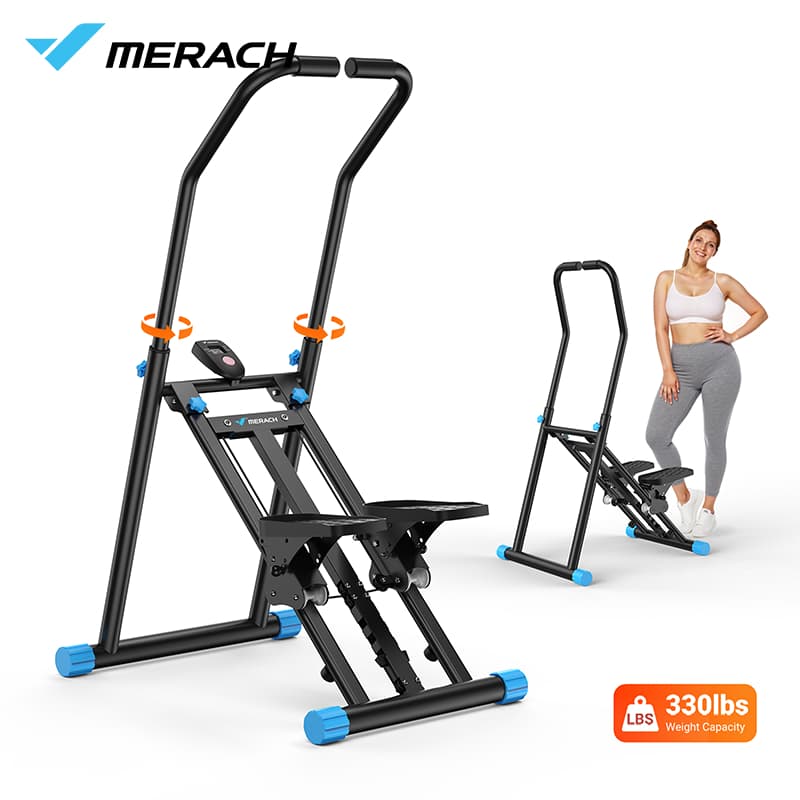 MERACH Stepper Cardio เครื่องบันไดบ้าน Climbing Machine อุปกรณ์ฟิตเนส เครื่องปีนเขาแบบยิม เครื่องปีนเขา…