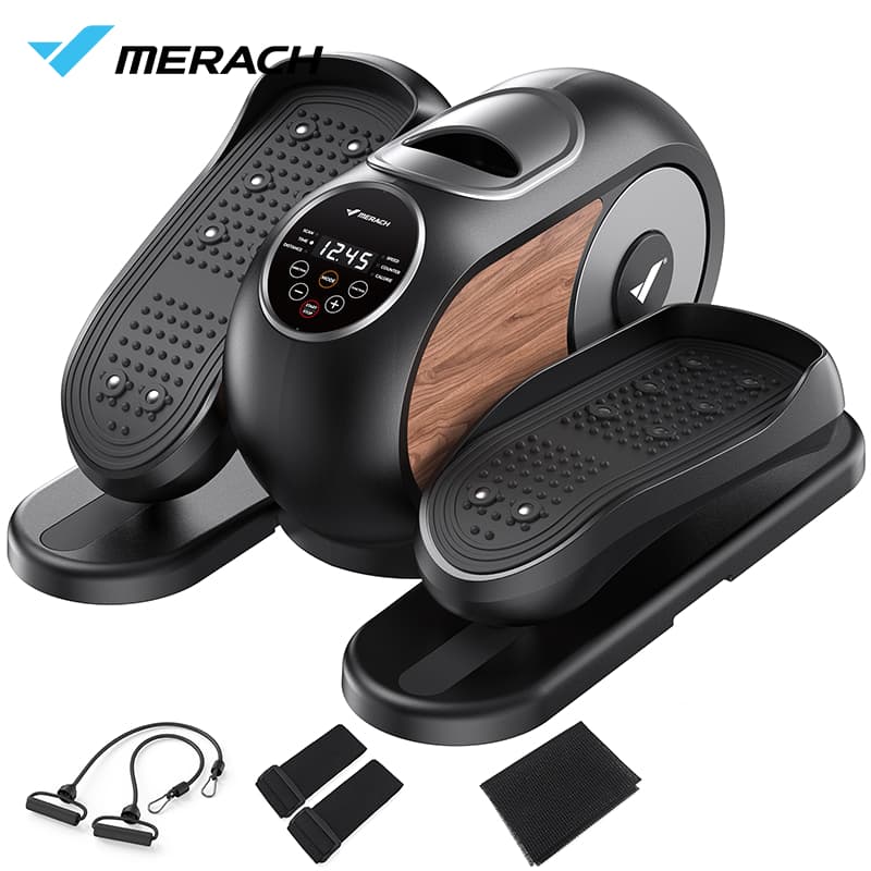 MERACH เครื่องเดินวงรี mini Elliptical machine ลู่เดิน สเตปเปอร์ จักรยานออกกำลังกาย แบบแอโรบิก