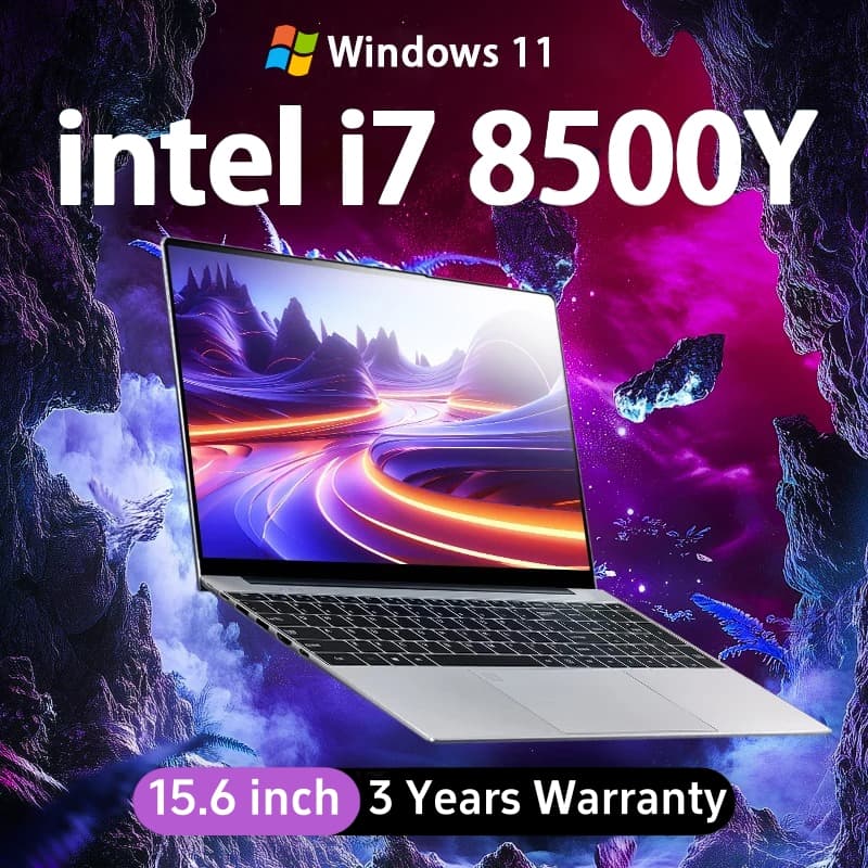 2026 Intel Core i7 8500Y RAM 16GB/ 1TB/ Windows 11 Pro/ 15.6 นิ้ว/ แล็ปท็อปสำหรับเล่นเกม/ คีย์บอร์ดไทย/… รูปที่ 1