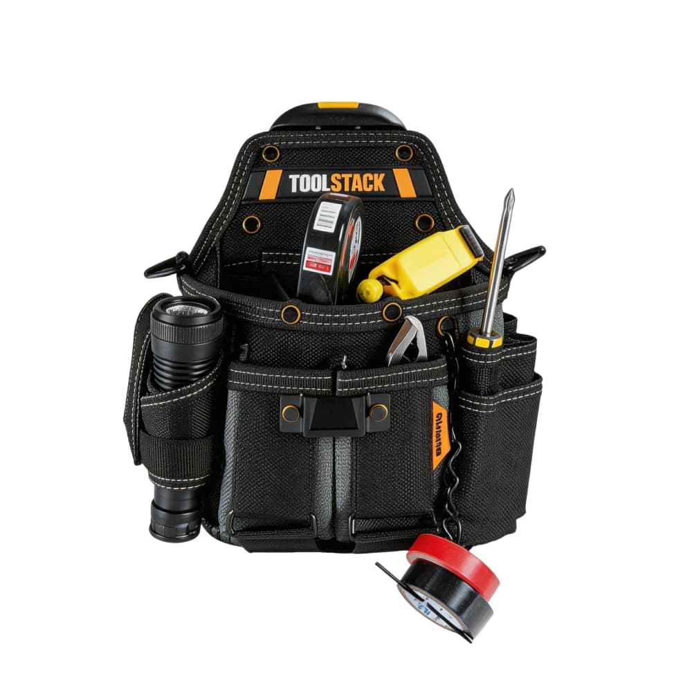 TOOLSTACK ช่างไฟฟ้ากระเป๋าเครื่องมือทํางานมัลติฟังก์ชั่ Toolkit แบบพกพาเครื่องมือกันน้ํา TSK-114 รูปที่ 1