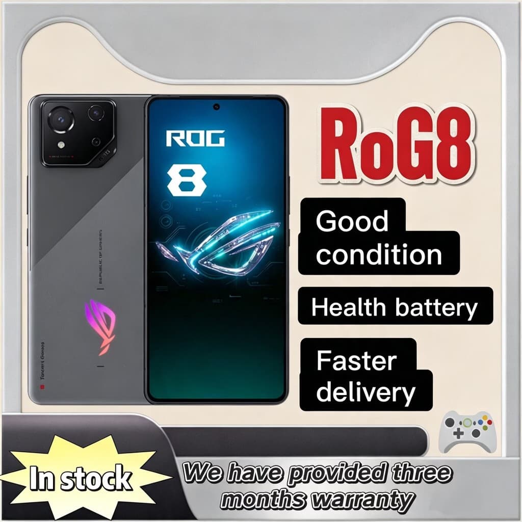 Pre -Owned Original 8/8Pro Gaming โทรศัพท์มือถือ Global Version 256G 95 สภาพใหม่ 90 วันรับประกัน Rapid… รูปที่ 1