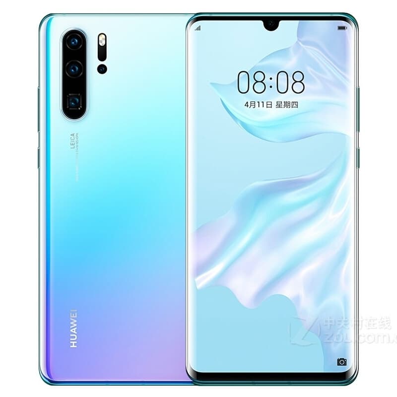 Huawei P30 PRO 8GB 256GB โทรศัพท์สมาร์ท 6.47 นิ้ว 4G NFC BT5.0 โทรศัพท์มือถือ Dual Sim โทรศัพท์สมาร์ทสําหรับ… รูปที่ 1