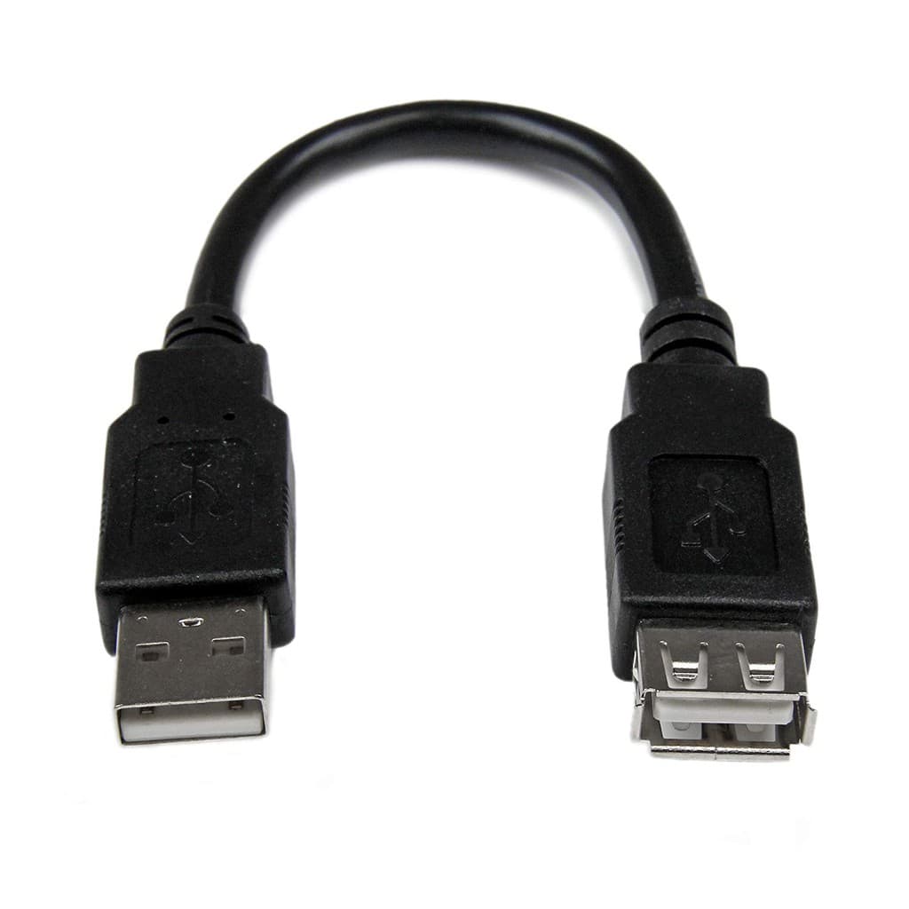 สายต่อ USB M/F (ยาว 20 CM) 2.0 ต่อพ่วงคอมพิวเตอร์ สินค้าพร้อมส่ง รูปที่ 1