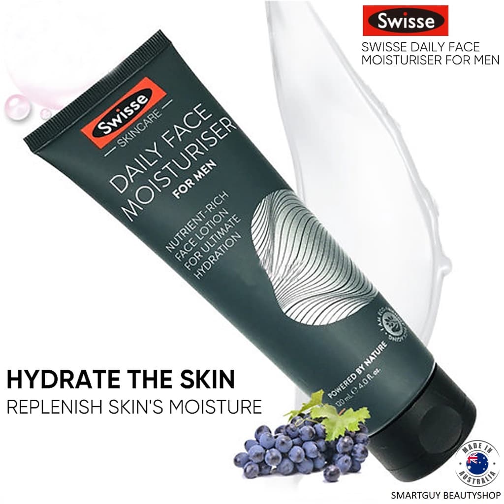Swisse Daily Face Moisturiser For Men 120ml ผลิตภัณฑ์มอยซ์เจอร์ไรเซอร์บำรุงผิวหน้าผู้ชายจากออสเตรเลีย รูปที่ 1