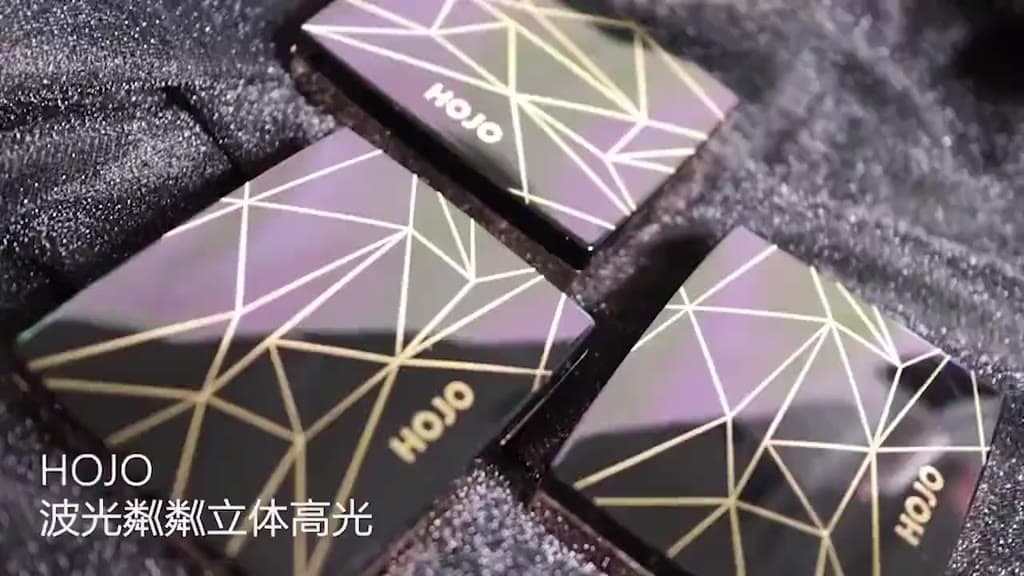 HOJO8029 Highlightsโฮโจ ไฮไลท์ หน้าโกลด์ หน้าฉ่ำ ผิวโกลว์ หน้าเรียว มีมิติ เม็ดสีแน่น ติดทนนาน สามมิติ รูปที่ 1