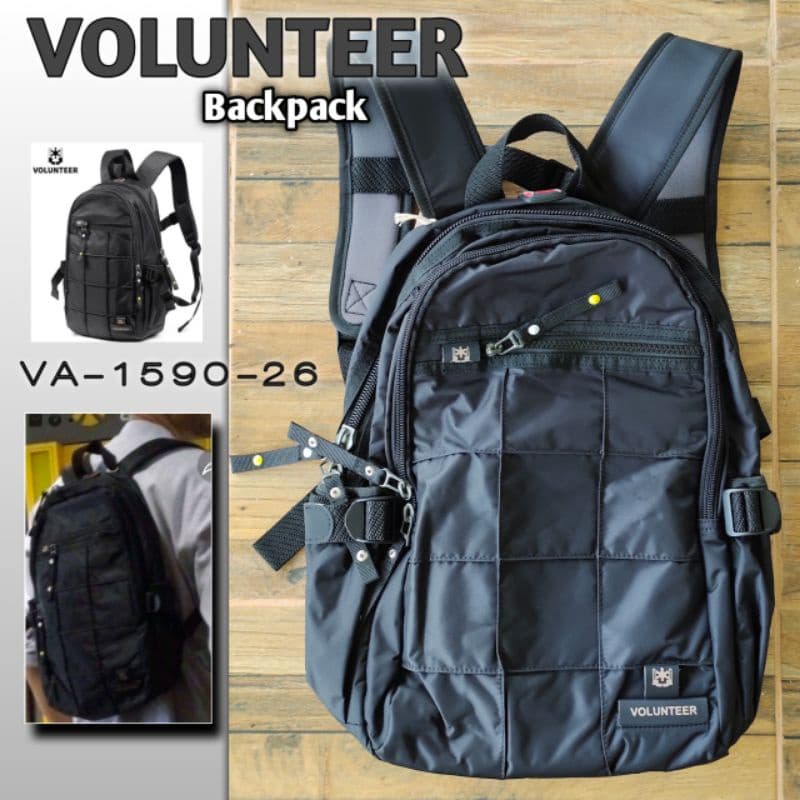 VOLUNTEER BAGS เป้ขนาดเล็ก เป้ขนาดกลาง กระเป๋าเป้ กระเป๋าสะพายหลัง เป้volunteer bagspack รูปที่ 1