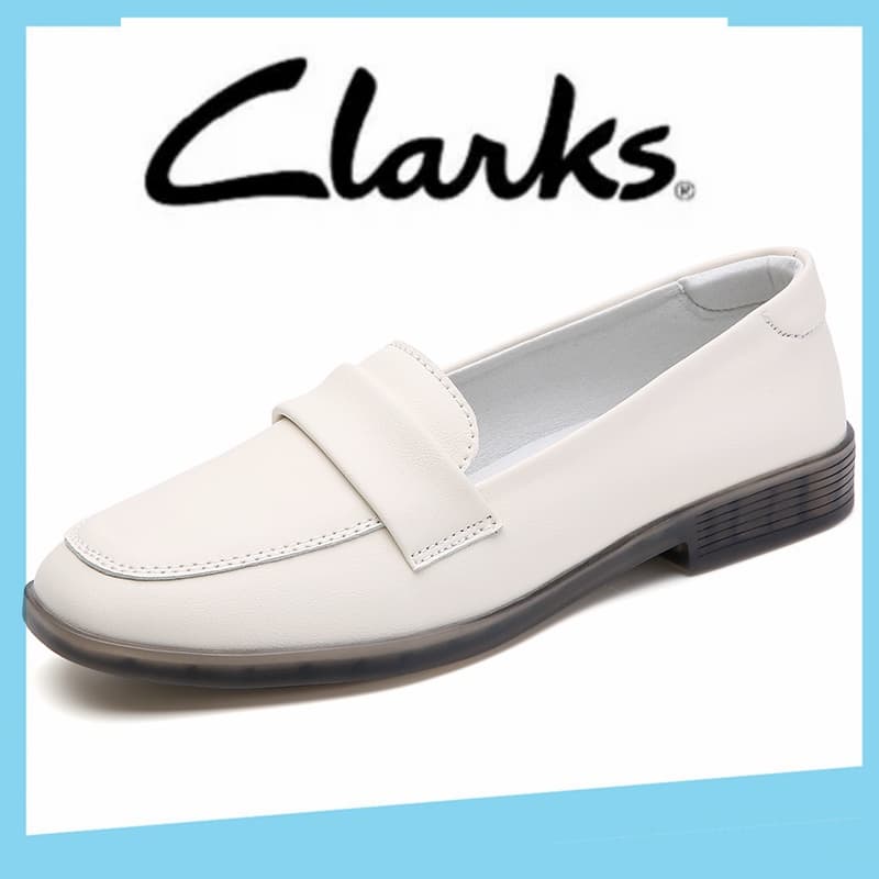 Clarks รองเท้าผู้หญิงรองเท้าแบนผู้หญิงเกาหลี clarks รองเท้าผู้หญิงรองเท้า slip บนรองเท้าผู้หญิงขนาดใหญ่ EU 40… รูปที่ 1