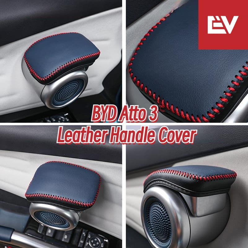 For BYD ATTO 3 จับถุงมือหนังป้องกันรอยขีดข่วน รูปที่ 1