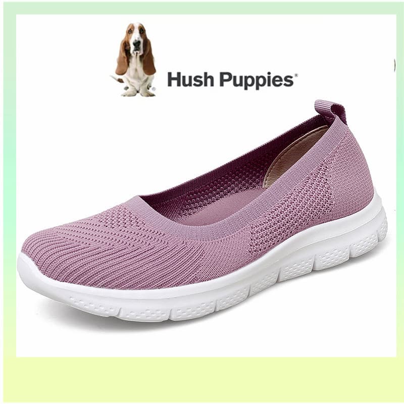 HUSH PUPPIES Hush Puppys รองเท้าผู้หญิงรองเท้าแบนผู้หญิงเกาหลี Hush Puppy… รูปที่ 1