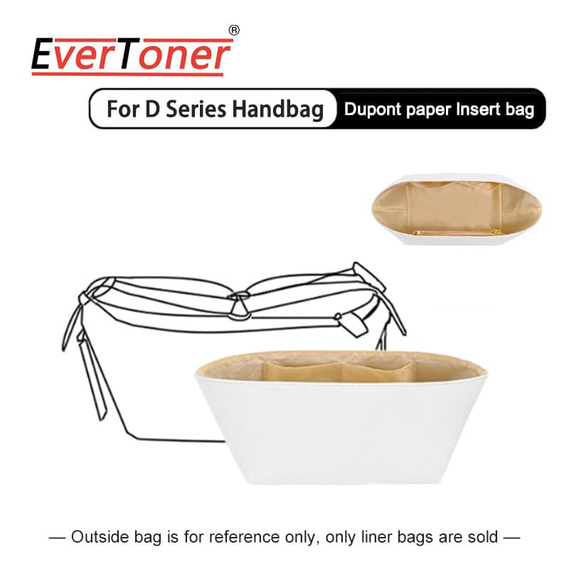 EverToner สําหรับ D กระเป๋า Organizer Travel แต่งหน้ากระดาษไมโครไฟเบอร์ด้านในกระเป๋า Tidy Up Travel… รูปที่ 1