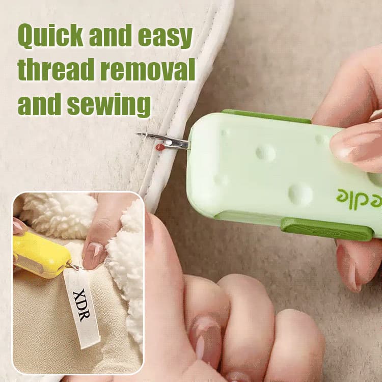 เครื่องเจาะเข็มแบบพกพา เครื่องเจาะเข็มแบบสามในหนึ่งเดียวที่กะทัดรัด รูปที่ 1