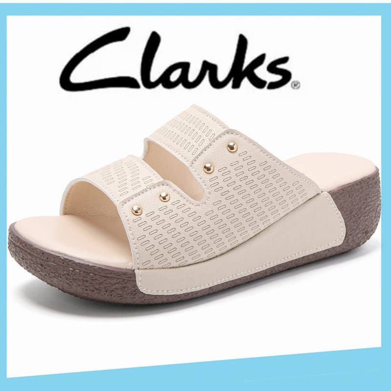 Clarks รองเท้าผู้หญิง Clarks ผู้หญิง Clarks รองเท้าแตะ รองเท้าผู้หญิง รองเท้าส้นแบน รองเท้าแตะ Clarks ผู้หญิง รูปที่ 1