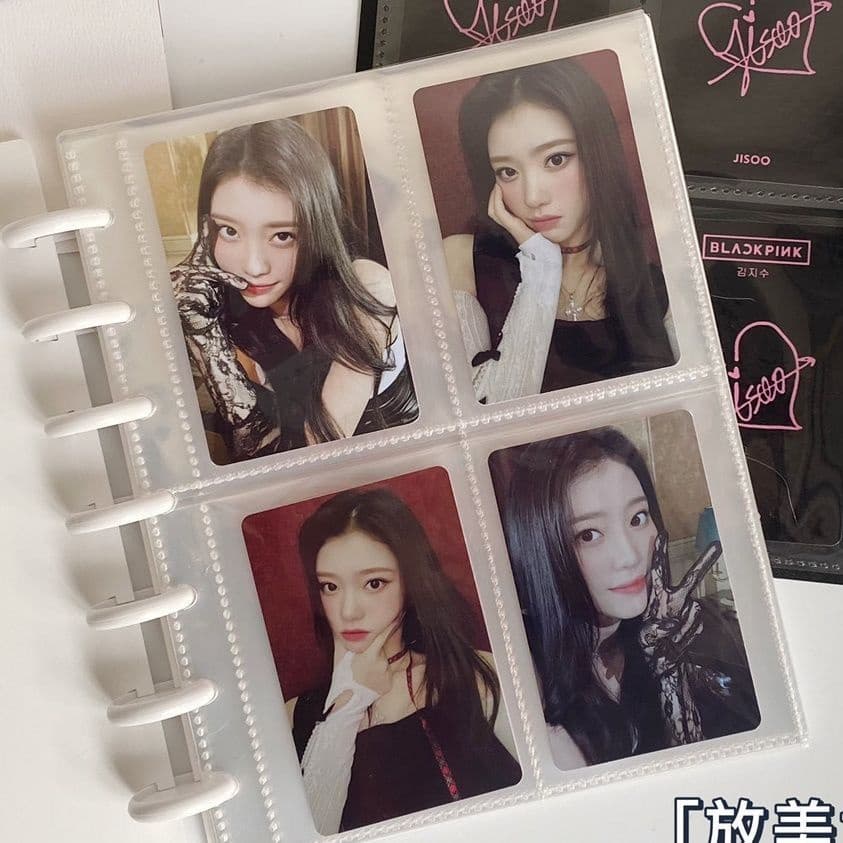 A5 รูเห็ด Photocard Binder แฟ้ม Kpop เครื่องเขียน Polco เก็บอัลบั้ม Idol Lomo… รูปที่ 1